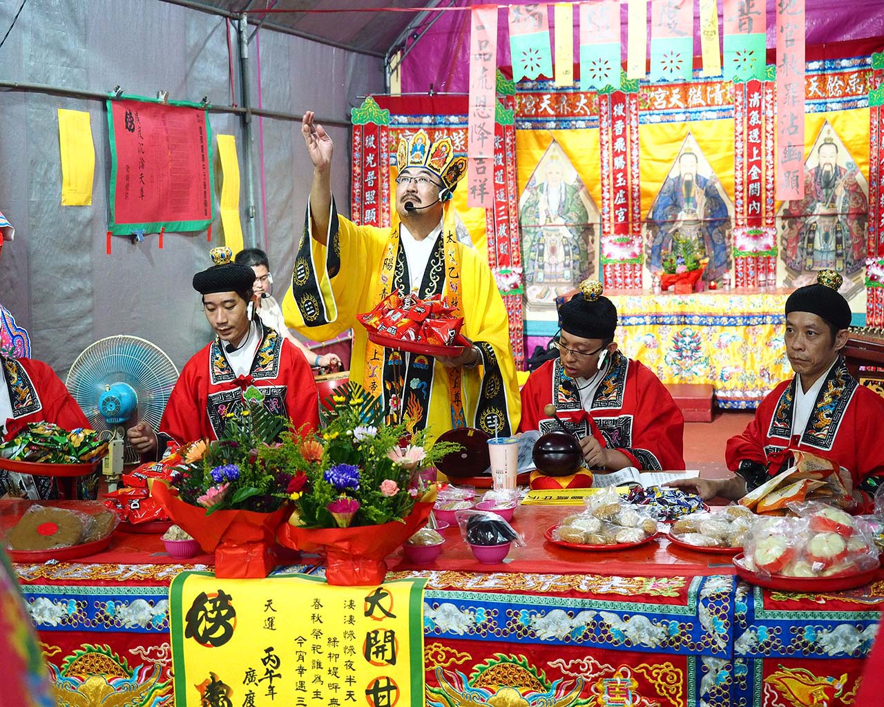 丙午年中元齋薦拔祖先法會，圓滿順利